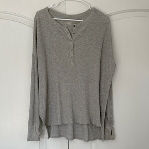 Aerie Waffle Henley top